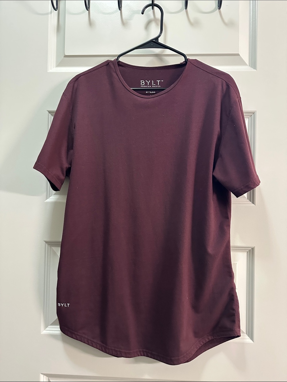 Men's BYLT LARGE Drop Cut T Shirt - Red